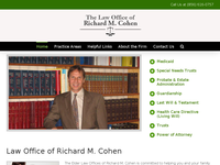 RICHARD COHEN website screenshot