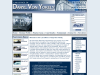 DARYL VON YOKELY website screenshot
