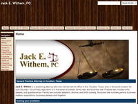 JACK WITHEM website screenshot