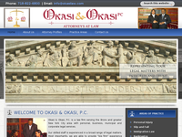 STEVE OKASI website screenshot