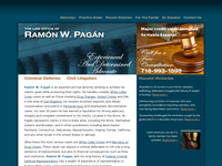 RAMON PAGAN website screenshot