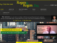 EVAN ROGERS website screenshot