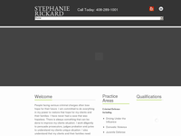 STEPHANIE RICKARD website screenshot