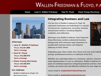 LENY WALLEN website screenshot