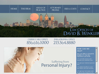 DAVID WINKLER website screenshot