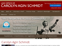 CAROLYN SCHMIDT website screenshot