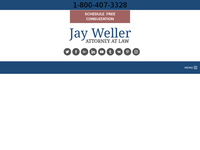 JAY WELLER website screenshot