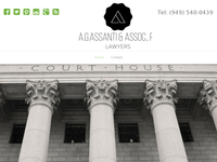 ALESSANDRO ASSANTI website screenshot