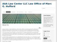 MARC HUFFORD website screenshot