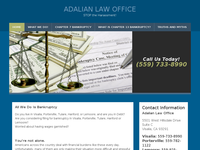 DAVID ADALIAN website screenshot