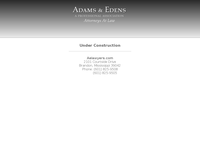 LEM ADAMS website screenshot