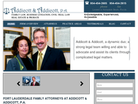 MICHAEL ADDICOTT website screenshot