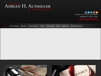 ADRIAN ALTSHULER website screenshot