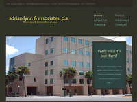 ADRIAN LYNN website screenshot