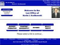KEVIN SZOTKOWSKI website screenshot