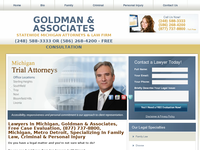AKIVA GOLDMAN website screenshot