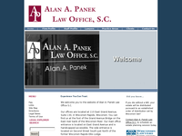 ALAN PANEK website screenshot