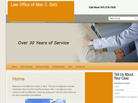 ALAN BETZ website screenshot