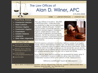 ALAN WILNER website screenshot