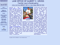 ALBERT GROSS website screenshot