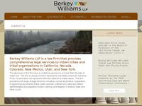 CURTIS BERKEY website screenshot