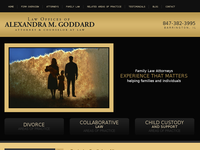 ALEXANDRA GODDARD website screenshot