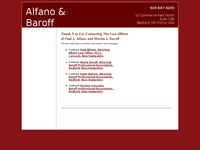 PAUL ALFANO website screenshot