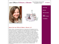 ALISON BROWN website screenshot