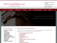 ALLAN SHAPIRO website screenshot