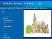 WILLIAM ALLEN website screenshot