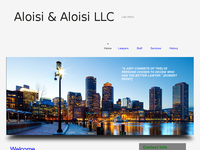 PETER ALOISI website screenshot