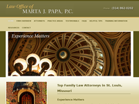 MARTA PAPA website screenshot