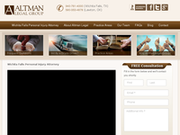 BILL ALTMAN website screenshot