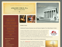 AMAURY CRUZ website screenshot