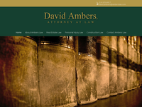 DAVID AMBERS website screenshot