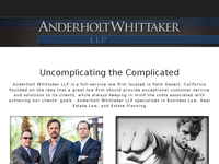 ROMAN WHITTAKER website screenshot