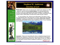 STEPHEN ANDERSEN website screenshot