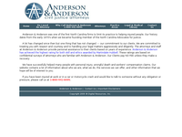 ALBEON ANDERSON website screenshot