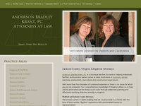 SUSAN BRADLEY KRANT website screenshot