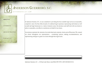 KURT ANDERSON website screenshot