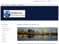 GRANT ANDERSON website screenshot