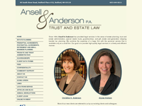 CHRISTINE ANDERSON website screenshot