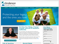 MARK ANDERSON website screenshot