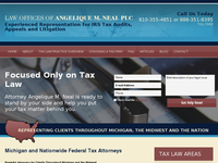 ANGELIQUE NEAL website screenshot