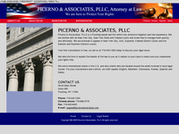 ANGELO PICERNO website screenshot