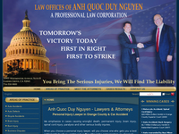 ANH QUOC DU NGUYEN website screenshot