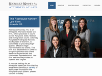 MARYSABEL RODRIGUEZ-NANN website screenshot