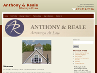 FRED ANTHONY website screenshot