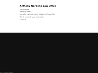 ANTHONY NARDONE website screenshot