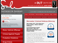 ANTHONY SALERNO website screenshot